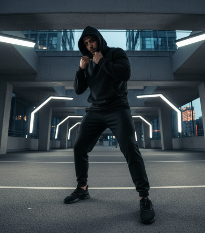 NYXOOO 2-Piece Fleece Tracksuit Set - Premium Comfort Streetwear