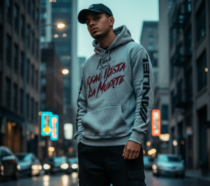 NYXOOO Autumn Fleece Print Hoodie - Luxury Graphic Pullover