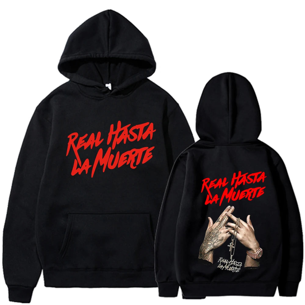 Autumn Fleece Men's Hoodies with Anuel AA Print